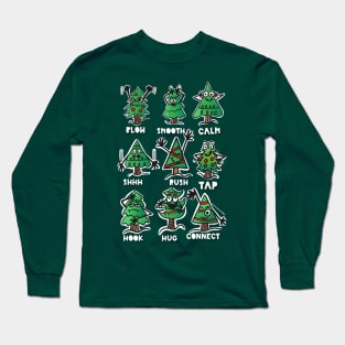 Energy Posing Trees Long Sleeve T-Shirt